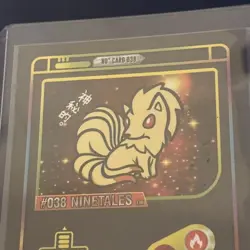 Ninetales #038 GAMEBOY COLOR - POKEMON CARD Atrapalos Ya Chibi Evolutions - Image 4