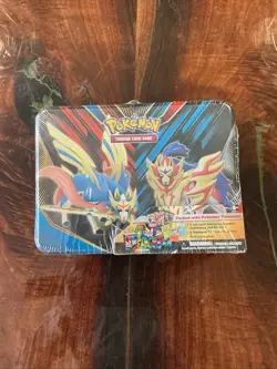 Pokemon TCG: Collectors Chest Tin Trading Card Game Zacian & Zamazenta Collector 820650807053 - Image 1