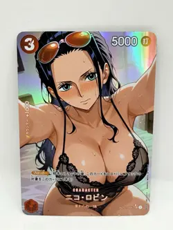 One Piece Goddess Nico Robin #3 Wife Special Doujin Kawaii Holo Art Card - Image 1