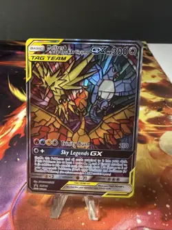 Pokemon TCG Moltres Zapdos Articuno GX Black Star Promo Card SM 210 - Image 1