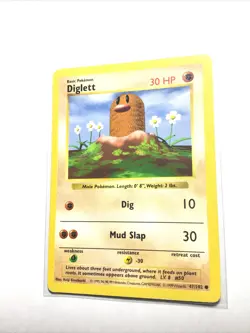 DIGLETT - 47/102 - Base Set SHADOWLESS - Pokemon Card - PL - Image 1