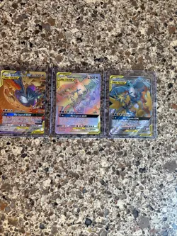 Moltres & Zapdos & Articuno GX 44/68 66/68 69/68 Card Lot 3 All NM - Image 1