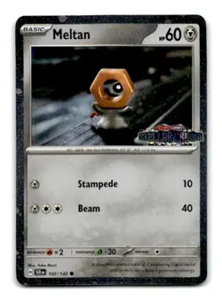 Meltan (Stellar Crown Stamped) Common Miscellaneous Cards & Products 102/142 NM - Image 1