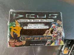 LOT 2 DISPLAY DEUS 100 BOOSTERS SCELLES JEU MYTHIQUE TRAD’S CARDS NO MTG POKEMON - Image 3