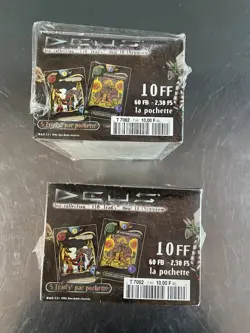 LOT 2 DISPLAY DEUS 100 BOOSTERS SCELLES JEU MYTHIQUE TRAD’S CARDS NO MTG POKEMON - Image 5