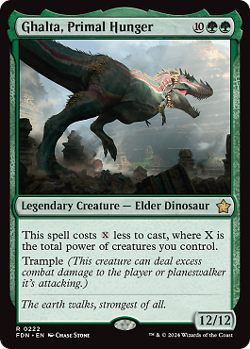 Magic MTG - Ghalta, Primal Hunger - MINT/NMINT - EN - Image 1