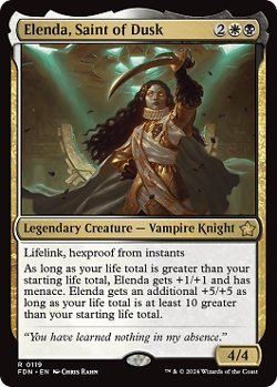 Magic MTG - Elenda, Saint of Dusk - MINT/NMINT - EN - Image 1