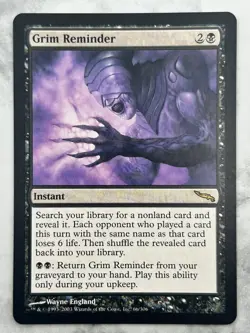 Grim Reminder Mirrodin - MTG Magic the Gathering - NM - Image 1