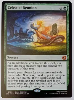 Celestial Reunion. 0170. Lorwyn Eclipsed. MTG - Image 1