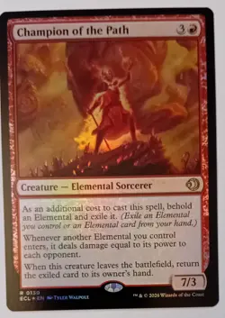 FOIL Champion of the Path. 0130. Lorwyn Eclipsed. MTG - Image 1