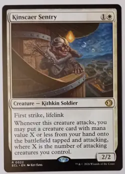 Kinscaer Sentry. 022. Lorwyn Eclipsed. MTG - Image 1