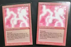 Mtg 1x Ball Lightning The Dark English Rare Near Mint Condition Burn Vintage - Image 1