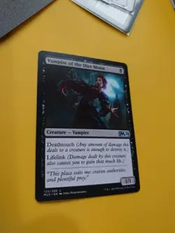 Vampire of the Dire Moon. Core Set 2020. M20. Magic the Gathering Card. - Image 3