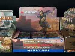 Magic The Gathering D&D BATTLE FOR BALDUR'S GATE Sealed DRAFT Booster Pack MTG - Image 2