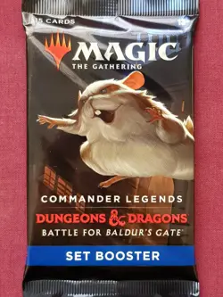 Magic The Gathering D&D BATTLE FOR BALDUR'S GATE Sealed SET Booster Pack MTG - Image 1