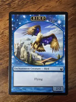 Blue Tokens Token - MTG Magic the Gathering - Near Mint or Light Play - Image 2