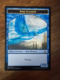 Blue Tokens Token - MTG Magic the Gathering - Near Mint or Light Play - Image 4