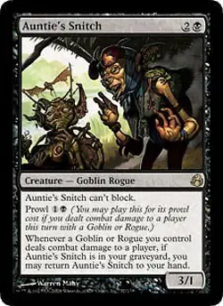 MTG - Auntie's Snitch Morningtide - Image 1