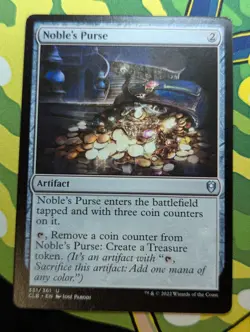 Noble's Purse - CLB - 331/361 - MTG - TCG Card - Image 1