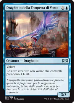 MTG 4x WINDSTORM DRAKE EXC - DRAGHETTO DELLA TEMPESTA DI VENTO - RNA - Image 1