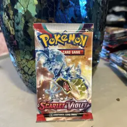 Pokemon Scarlet And Violet Base English Sealed Booster Pack SEALED RARE - Image 1
