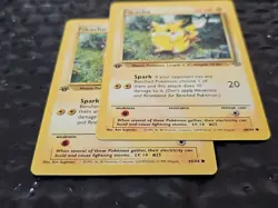 PIKACHU [2] 1st Edition 1999 Pokemon Jungle Common Card #60 - Image 5