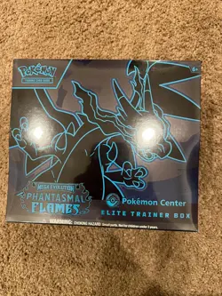 Pokemon Phantasmal Flames Pokemon Center ETB Elite Trainer Box Sealed - Image 1