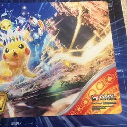 POKEMON Official TCG PLAYMAT Tera Pikachu CHAMPION League Cup PLAY MAT - Image 4