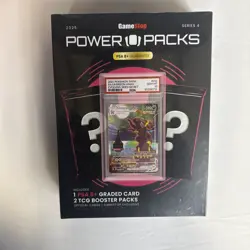 GameStop Pokemon Power Pack Series 4 2025 PSA 8+ Sealed Exclusive - Image 1