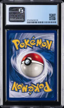 1999 POKEMON BASE SET - SHADOWLESS - RED CHEEKS #58/102 PIKACHU CGC 8 - Image 2