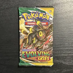 Weighed 21.63g Pokemon EVOLVING SKIES 🔥🔥 Booster Pack Factory Sealed New - Image 2
