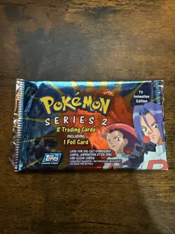 Pokemon TOPPS Series 2, SEALED Booster Pack SET Jessie/James - Image 1