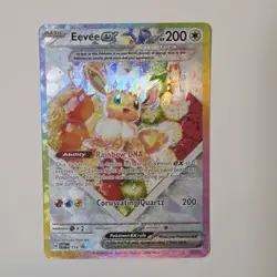 2025 Pokemon Eevee Ex Full Art Holo S&V Prismatic Evolutions Promo #174 - Image 1