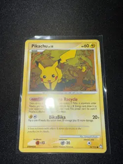 Pokemon - Pikachu 94/123 Common Diamond & Pearl Mysterious Treasures Light Play - Image 1