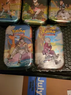 Pokemon 2022 Crown Zenith Mini-Tin Set of 5 FACTORY SEALED - Image 2
