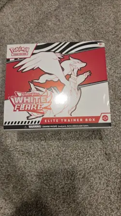 Pokemon TCG Scarlet & Violet White Flare Elite Trainer Box Factory Sealed ETB - Image 1