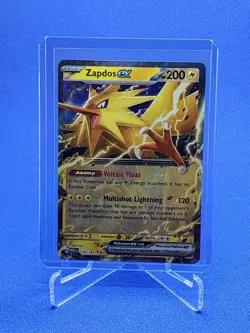 Zapdos EX 145/165 Pokemon 151 Scarlet & Violet Double Rare NM 🔥🔥 - Image 1
