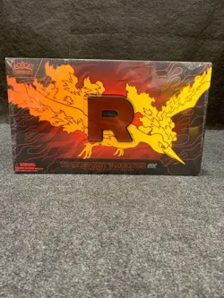 Pokemon TCG: Team Rocket's Moltres ex Ultra-Premium Collection, Box has Dents - Image 2