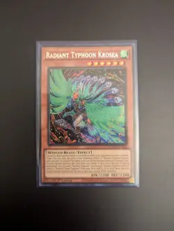 Radiant Typhoon Krosea DOOD-EN015 Doom of Dimensions 1st Edition Yugioh TCG - Image 1