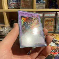 Yu-Gi-Oh! Flame Swordsman / 25th Anniversary / Super Rare - LOB-EN003 (NM) - Image 3