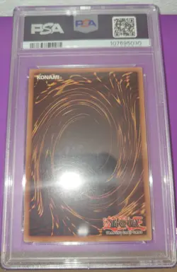 2002 Yu-Gi-Oh LOB Monster Reborn 1st Edition Legend/Blue Eyes PSA 9 Wavy - Image 4