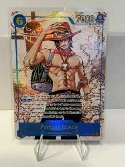 Portgas.D.Ace Alt Art OP13-119 SEC Carrying on His Will One Piece ENGLISH - RARE - Image 1