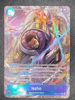 Issho OP14 - EB04-022 (Alternate Art) Alt Art The Azure Sea's Seven NM One Piece - Image 1