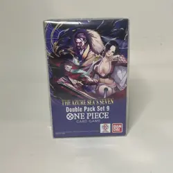 One Piece TCG: Double Pack Set 9 The Azure Sea's Seven - Image 1