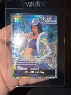One Piece - Ms. All Sunday OP14-084 Alt Art SR - English 💎 OP14 - Image 1