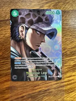 One Piece Trafalgar Law OP04 AA(SP) Kingdoms of Intrigue NM - Image 1