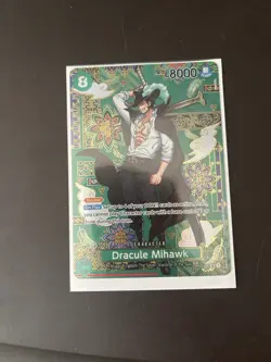 2026 One Piece OP14/EB04 Dracula Milhawk SP Alt Art OP12-030 SR Azure Seas - Image 2