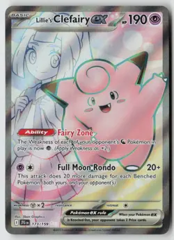 Lillie's Clefairy ex - 195 - SV: Scarlet & Violet Promo Cards Holo - PTCG - Image 1