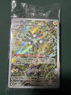 Pokemon TCG Magneton SVP 159 Promo Card Surging Sparks Sealed New - Image 1