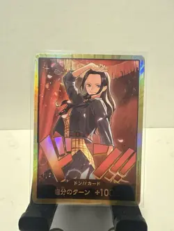 DON!! Nico Robin GOLD EB03 Japanese ONE PIECE Card Heroines Edition - NM - Image 1